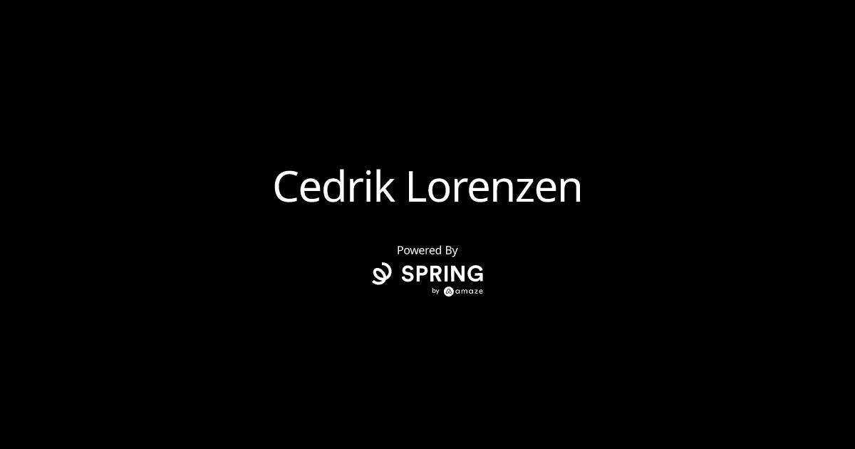 Cedrik Lorenzen